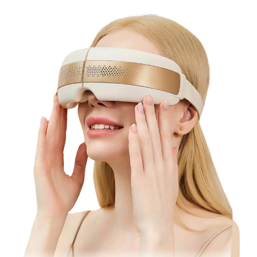 KIDO Premium Eye Massager - Hot & Cold Therapy, relieve eye bags and rejuvenate tired eyes
