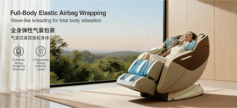 Kido Massage chair FJ761 Airbag wrapping introduction