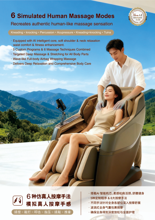 Kido R6 Massage chair modes